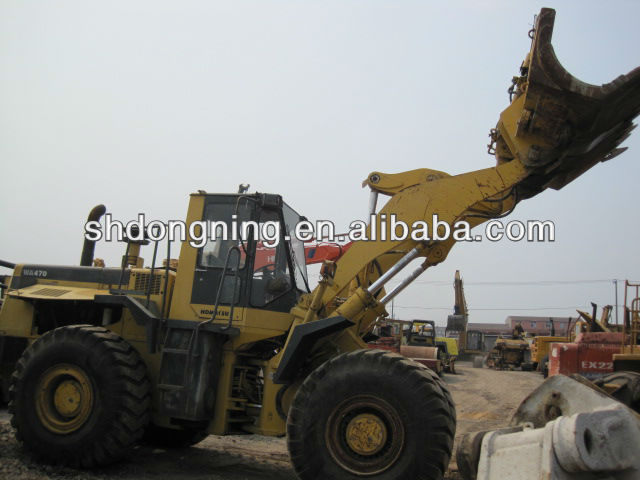 used wheel loader komatsu wa470, KOMATSU WA470 used wheel loader in Shanghai for sale