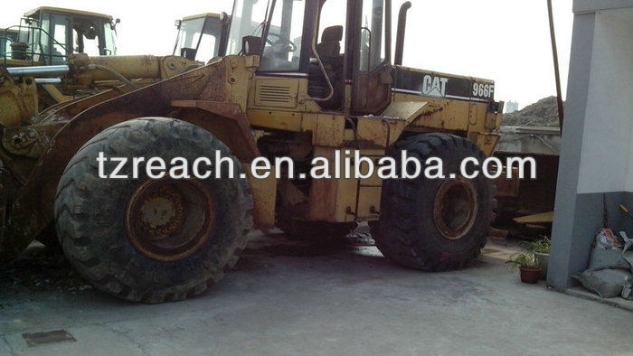 usesd loading machine wheel cat 966F loader