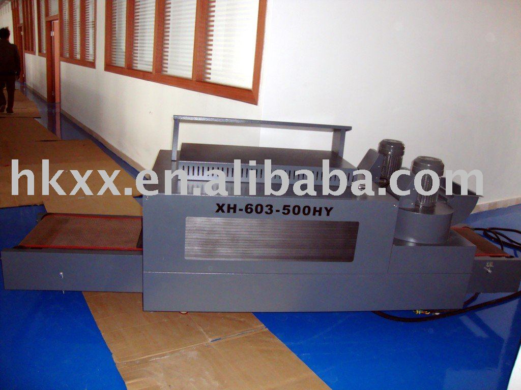 UV curing machine for PVC cards making( offset printing machine marched)