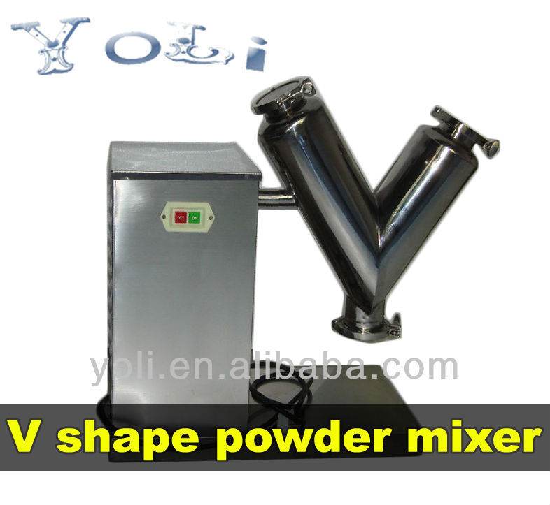 v mixer for used powders