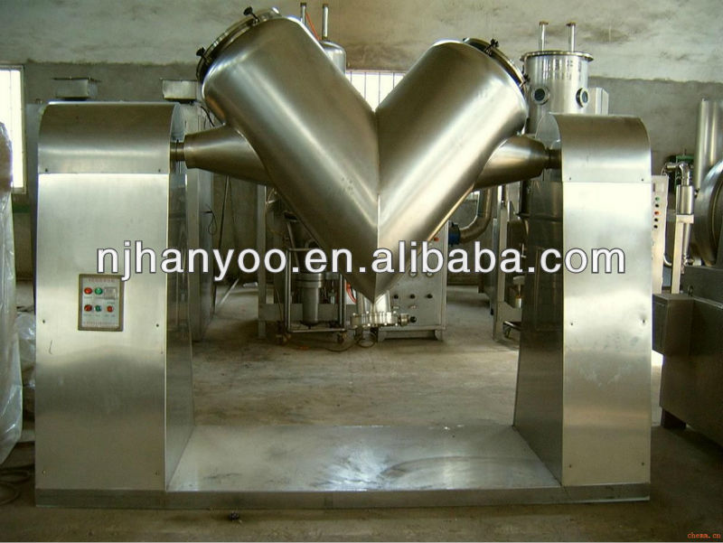 V shape small powder mixer