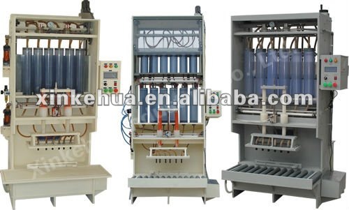 Vacuum acid filling machine for middle & large size batteries