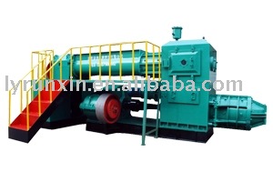 vacuum clay soil red brick machine