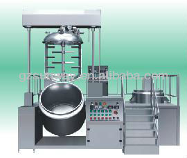 Vacuum Cosmetic Cream Emulsifing Homogenizing Machine