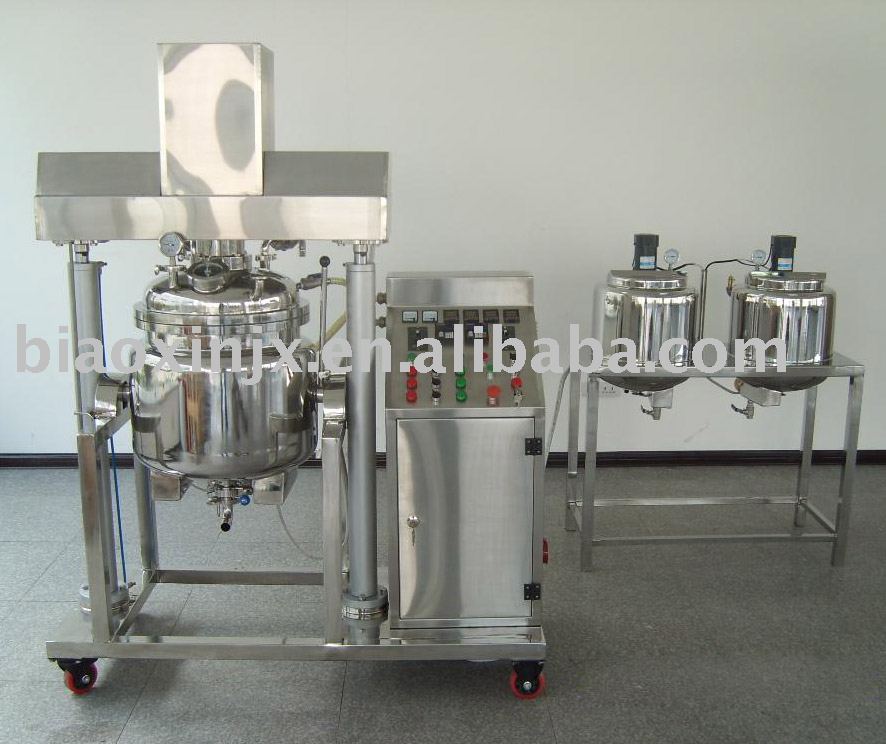 vacuum emulsifier mixer