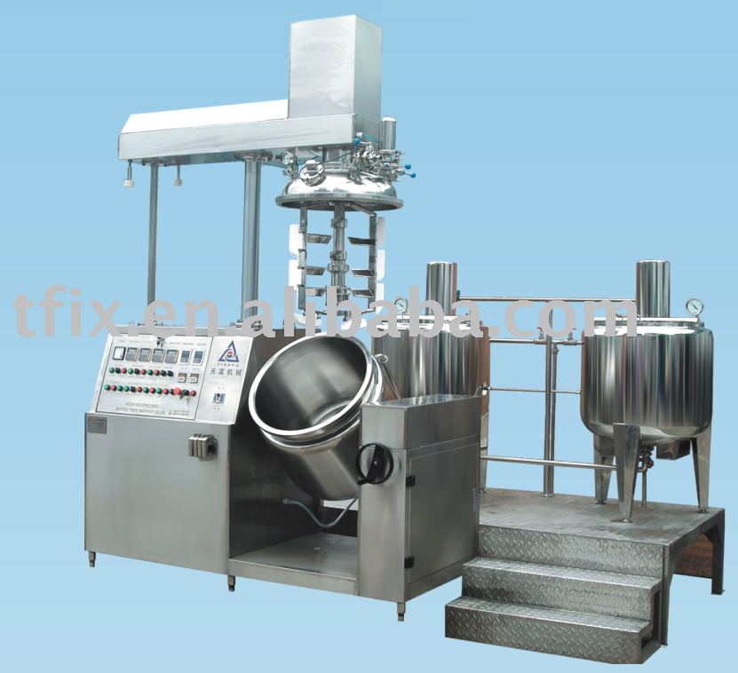 Vacuum Emulsifying Machine(Emulsifying Mixer,Vacuum emulsification Blender,Cream Making Kettle)