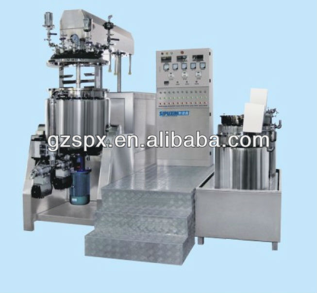 vacuum emulsion mixer Machine