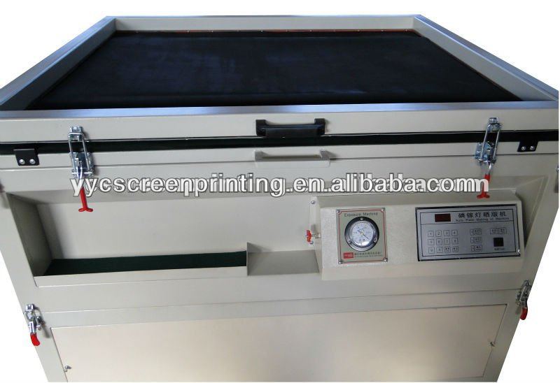 vacuum exposing machine for screen frame exposure machine in screen printing