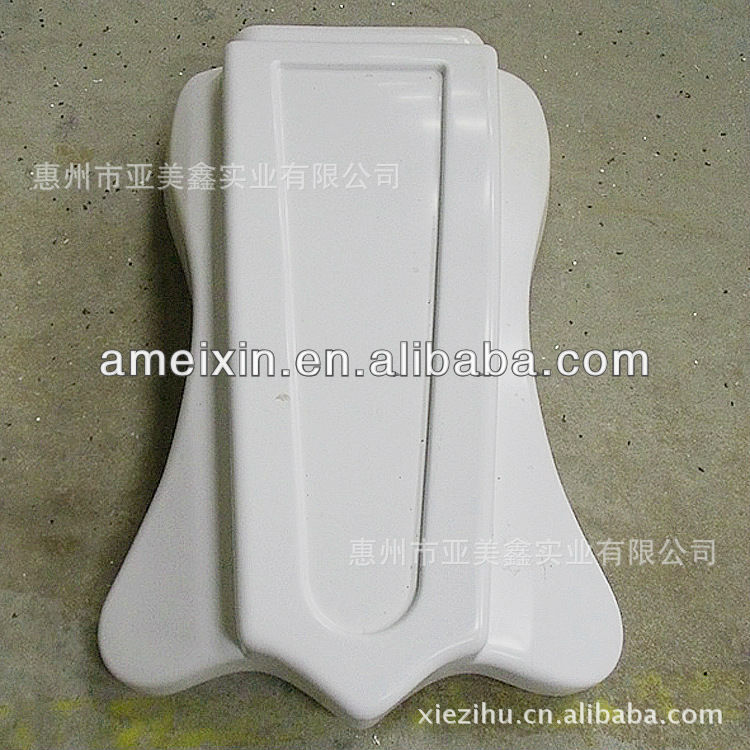 Vacuum formed hard plastic machine shell