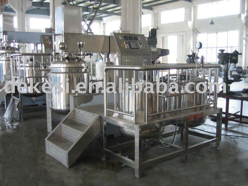 Vacuum Homogeneous for daily use washingsoap making machine