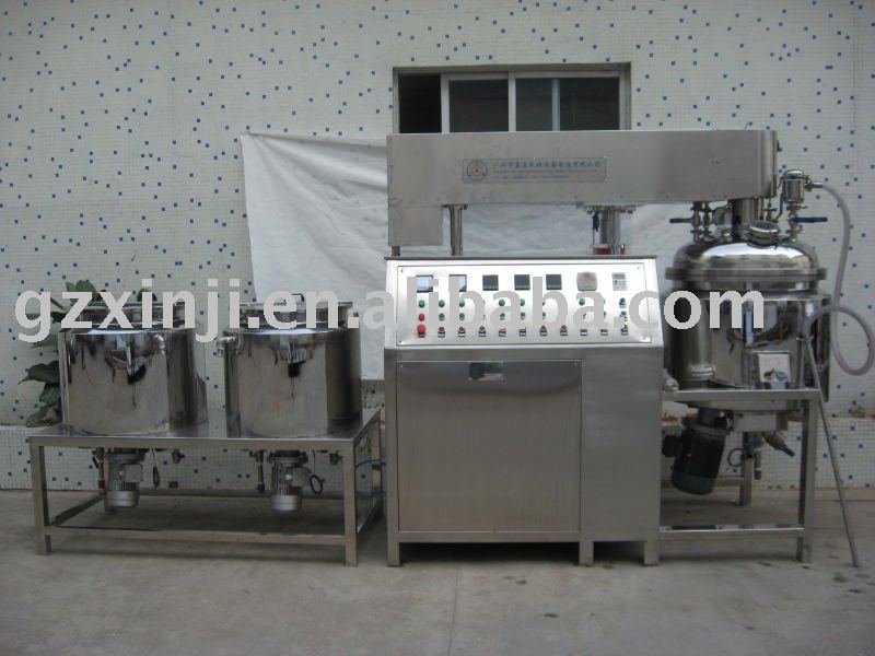 vacuum machinery for ointment