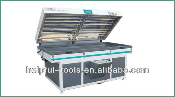 Vacuum membrane press machine infrared light heating