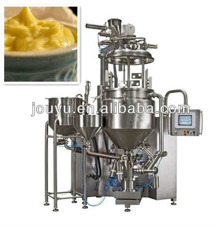 vacuum mixing machine for real Mayonnaise making line