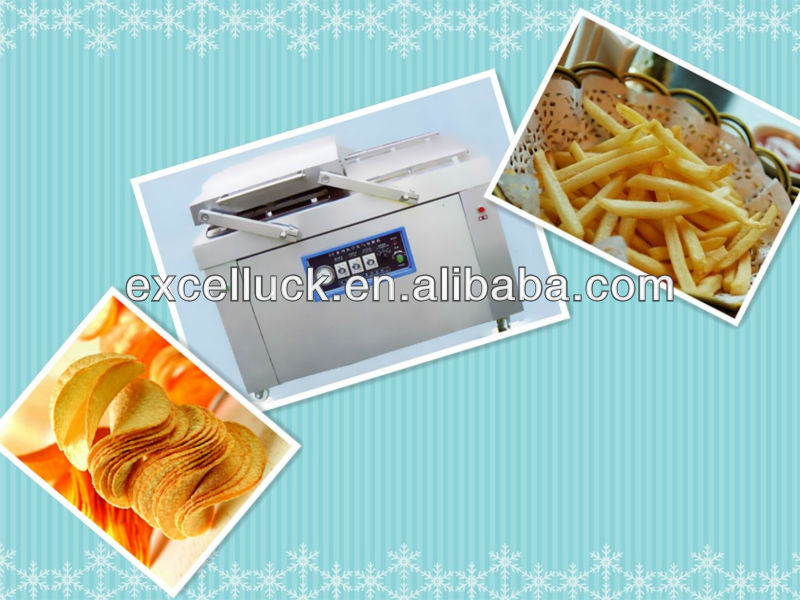 Vacuum nitrogen packing machine for snack