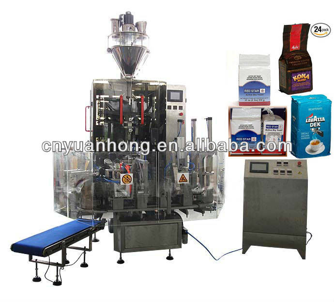 vacuum packaging machine for coffee powder