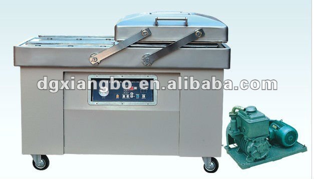 Vacuum packaging machine for meat, pickles food, seafood, DZ600-2SB( gas filling)