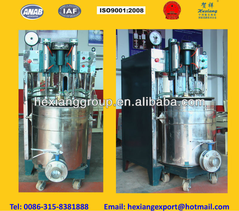 vacuum plaster agitator for ceramic industrial