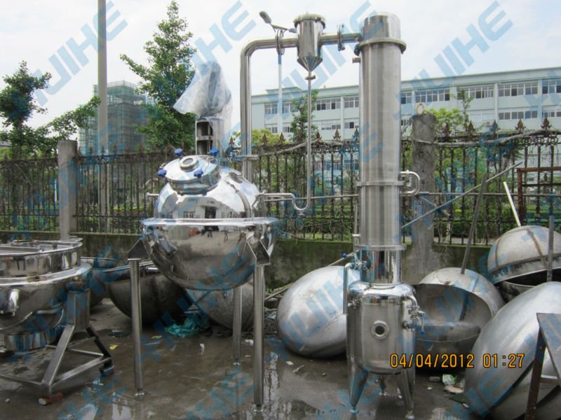 vacuum pressure reduction concentration tanks