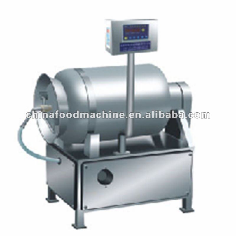 Vacuum rolling and kneading machine