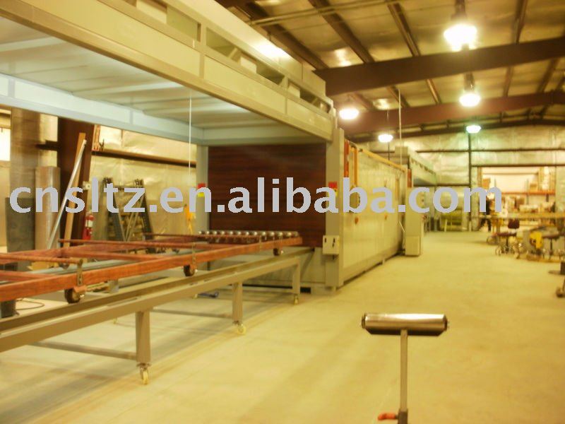 vacuum transfer printing system for profile/ sheet