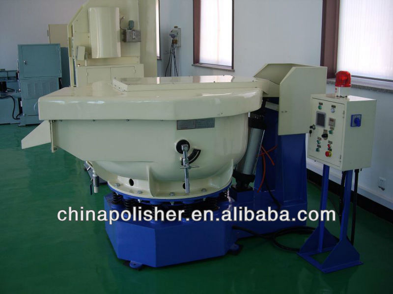 variable amplitude and frequency finishing machine