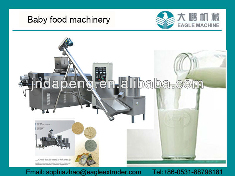 Vegetable powder production line/extruder machine