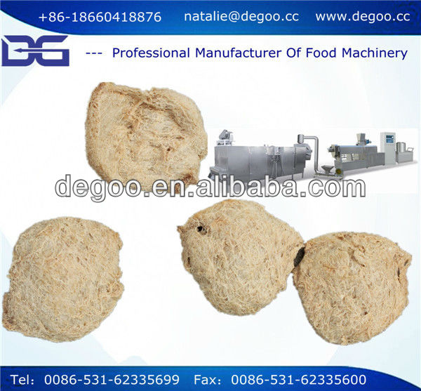 Vegetarian Meat Full Fat Soya Extruder