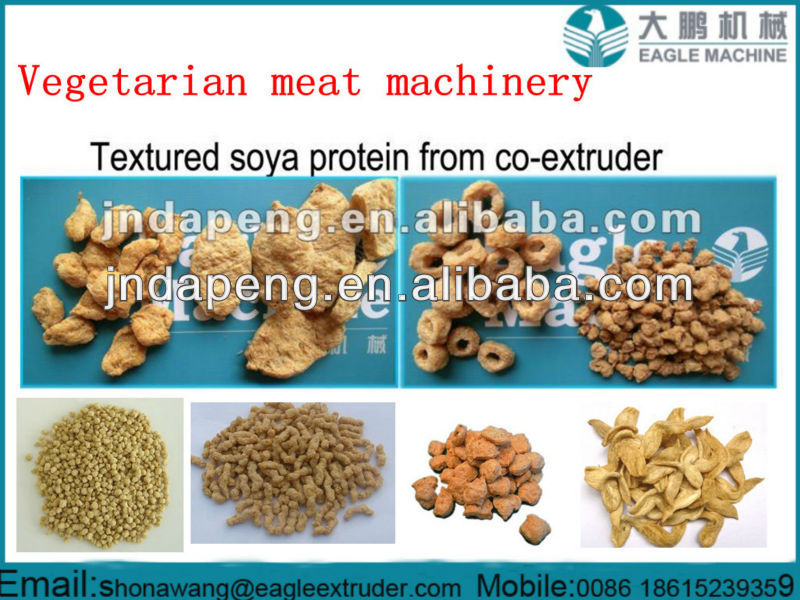 vegetarian texture soy protein production line