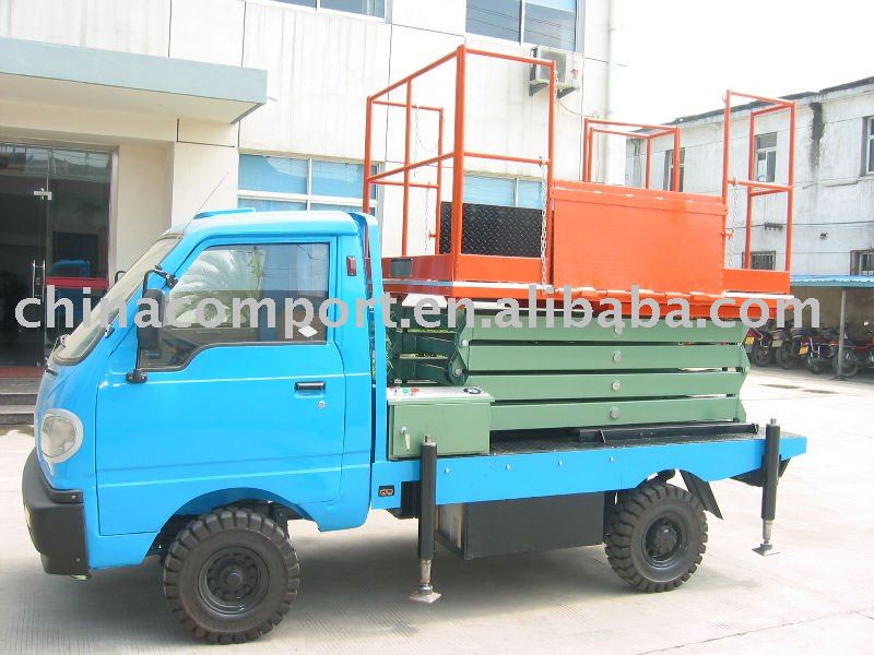 vehicle-mounted scissor hydraulic elevator