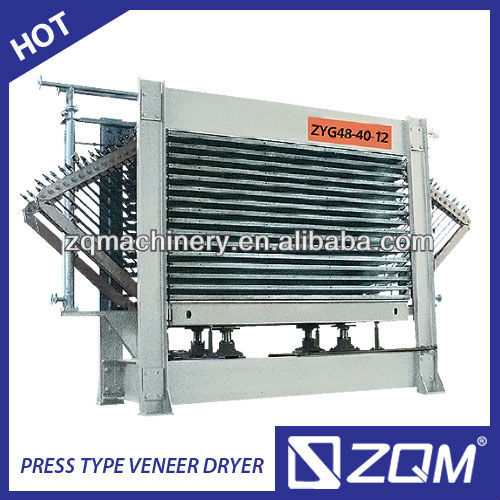 Veneer press dryer