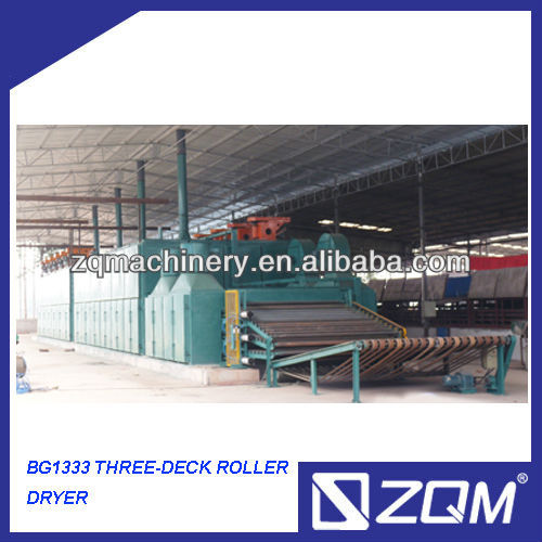 Veneer roller track dryer, veneer dryer