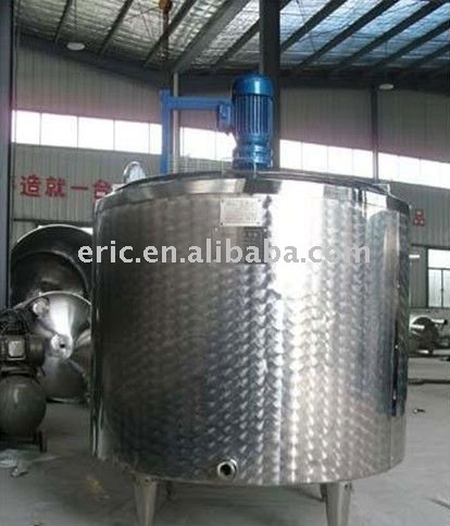 vertical cooling and heating tank