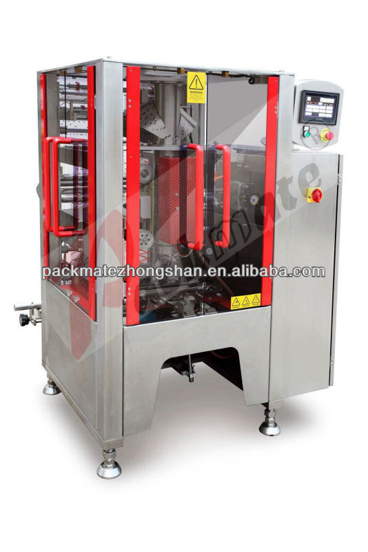 Vertical form fill seal bag packaging machine