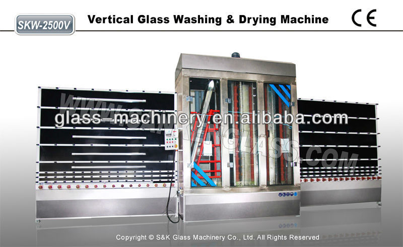 Vertical Glass Washing and Drying Machine