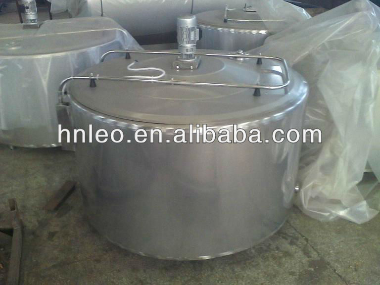 Vertical/horizontal milk storage tank