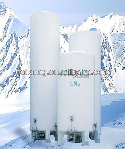 Vertical liquid nitrogen(LN2) storage tank