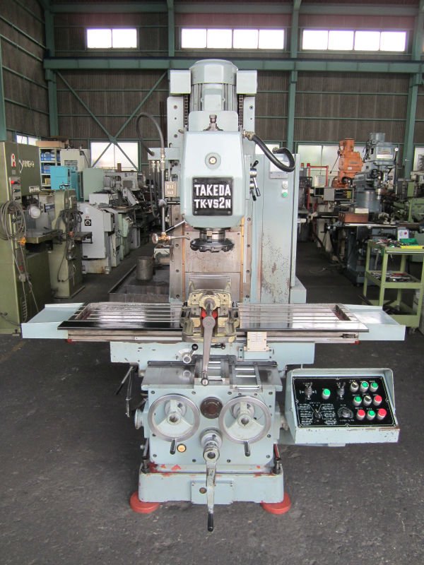 Vertical Milling Machine from Japan TAKEDA TK-VS2N used machine tool not cnc