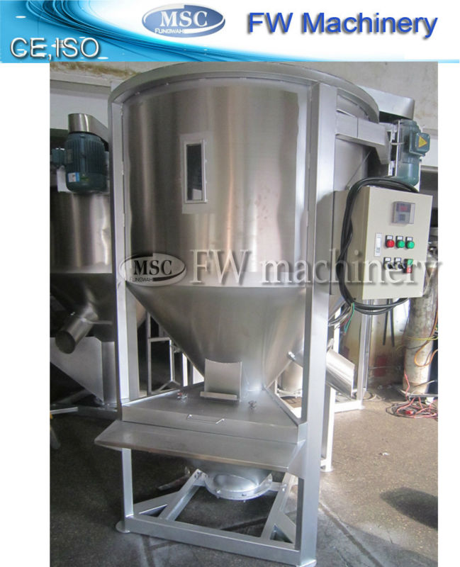 Vertical mixer/vertical cutter mixer