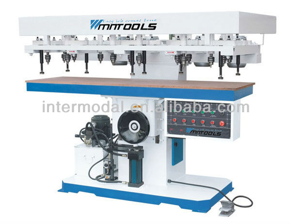 Vertical multiple spindle boring machine