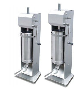 Vertical s.steel manual Sausage Filler with quick release function for sausage making and butcher