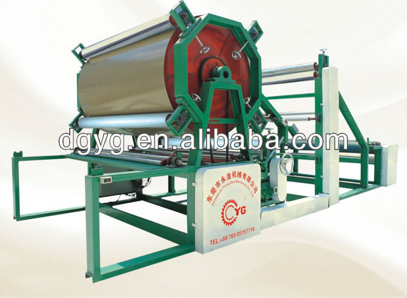 Vertical Single-Groove Ball Material Gumming Machine