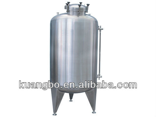 vertical single-layer storage tank