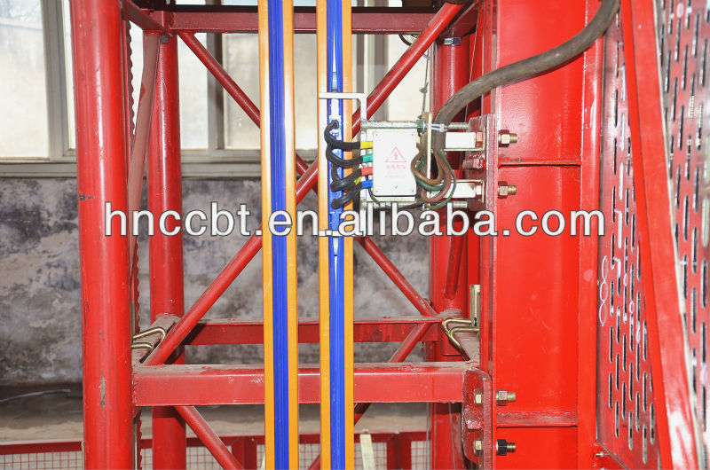 VF 2 ton single cage building elevator SC200D