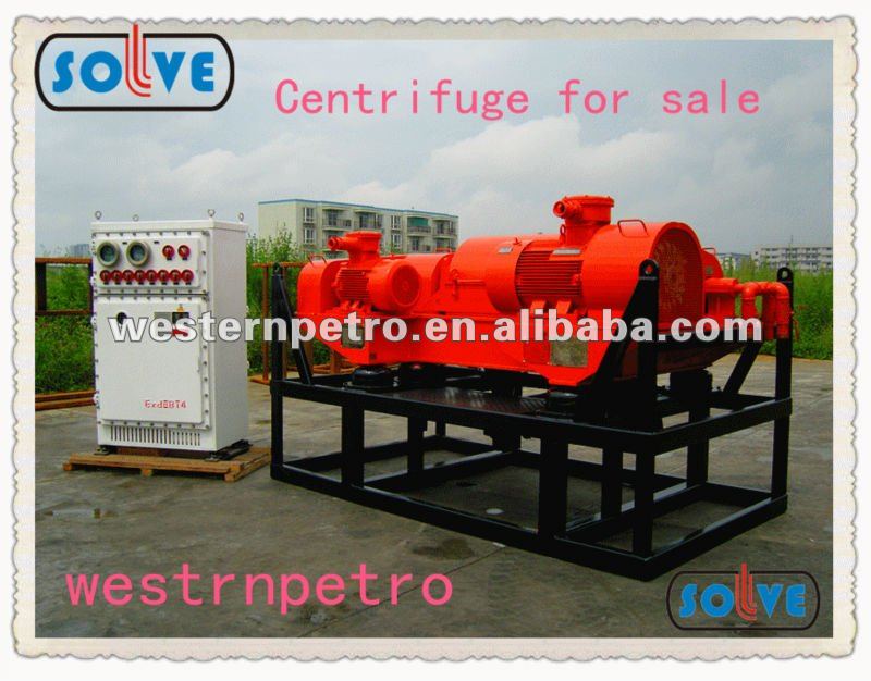 VFD solid control China decanter centrifuge