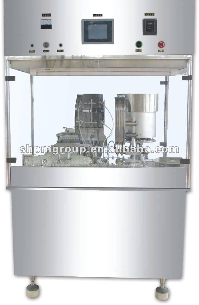 vial filling and stoppering machine