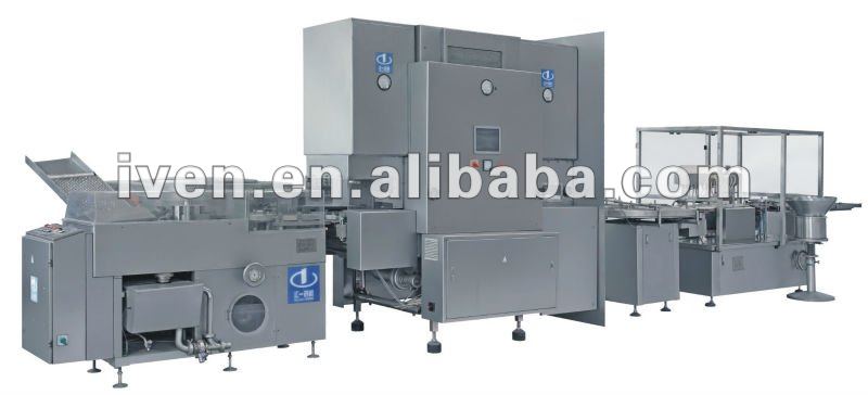 Vial washing drying filling and sealing Production Line