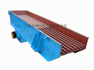 Vibrating Feeder with high efficiency from henan shibo