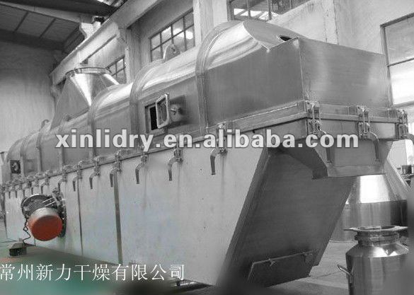 Vibrating-fluidizing Dryer