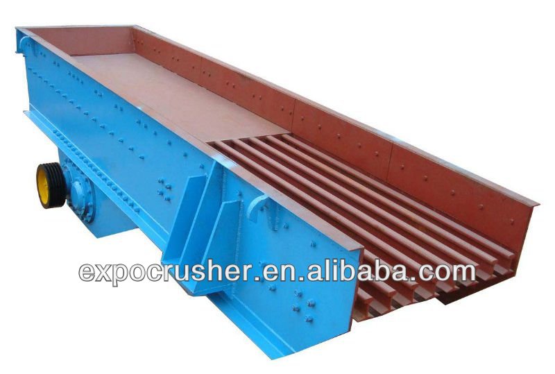 vibrating grizzly feeder for ore