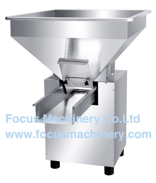 Vibration hopper linked feeding conveyor